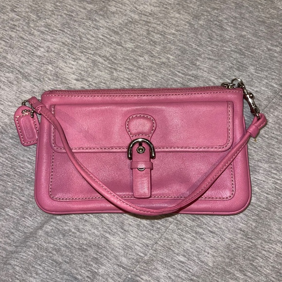 Vintage Coach Tote Bag and Matching Wristlet - Picture 5 of 7